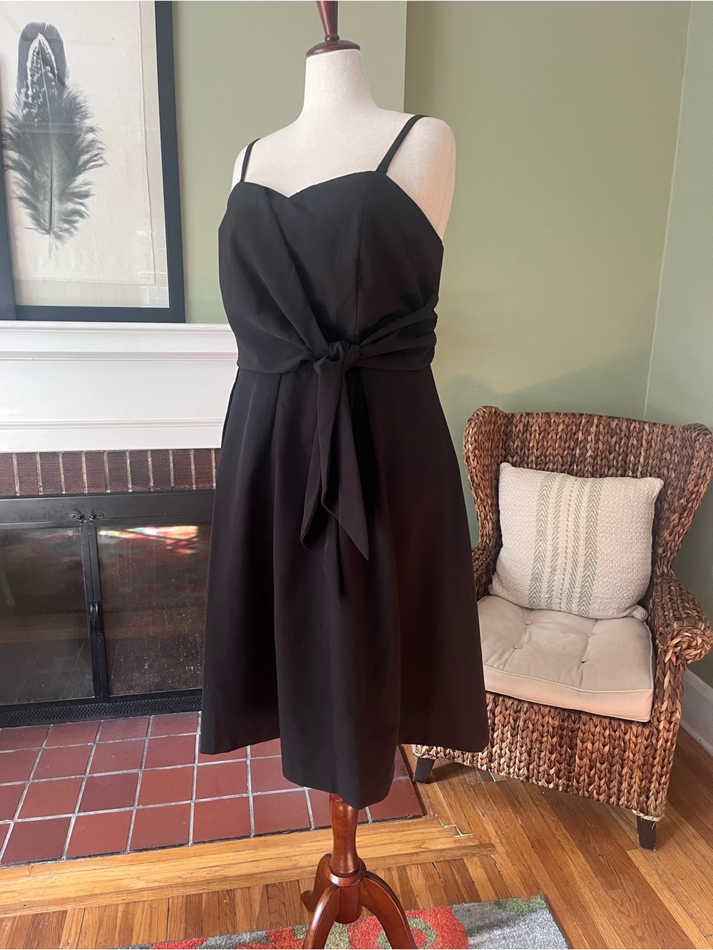 ELOQUII Convertible Strapless Fit-and-Flare Cocktail Dress | Size 20 - Picture 2 of 8